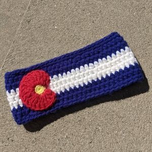 SOLD Colorado Flag Unisex Ear Warmer Winter Headband for Outdoors
